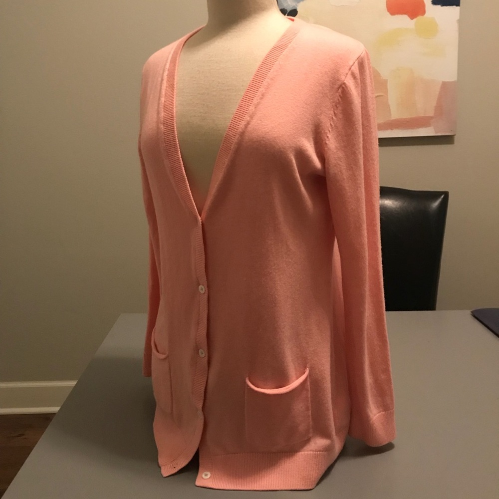 Eye Catching Coral Cardi